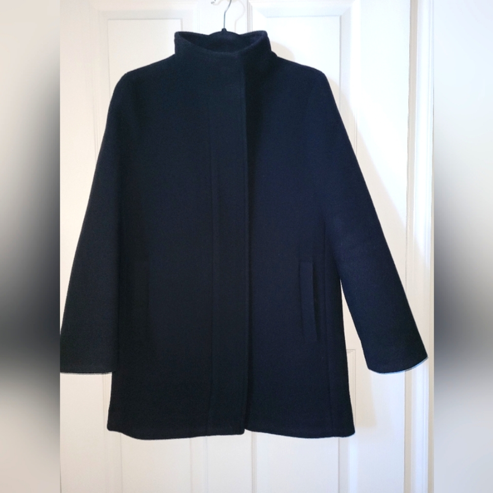 J.Crew Women's Coat Black Size 6